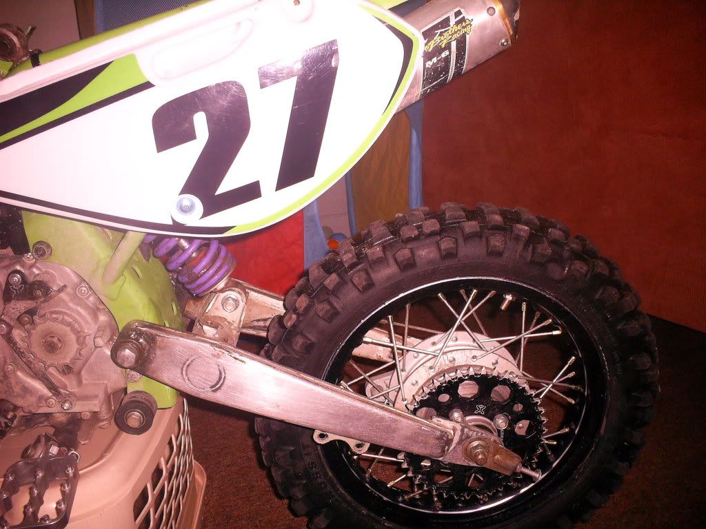 KX65 Swingarm on KLX110 Forums