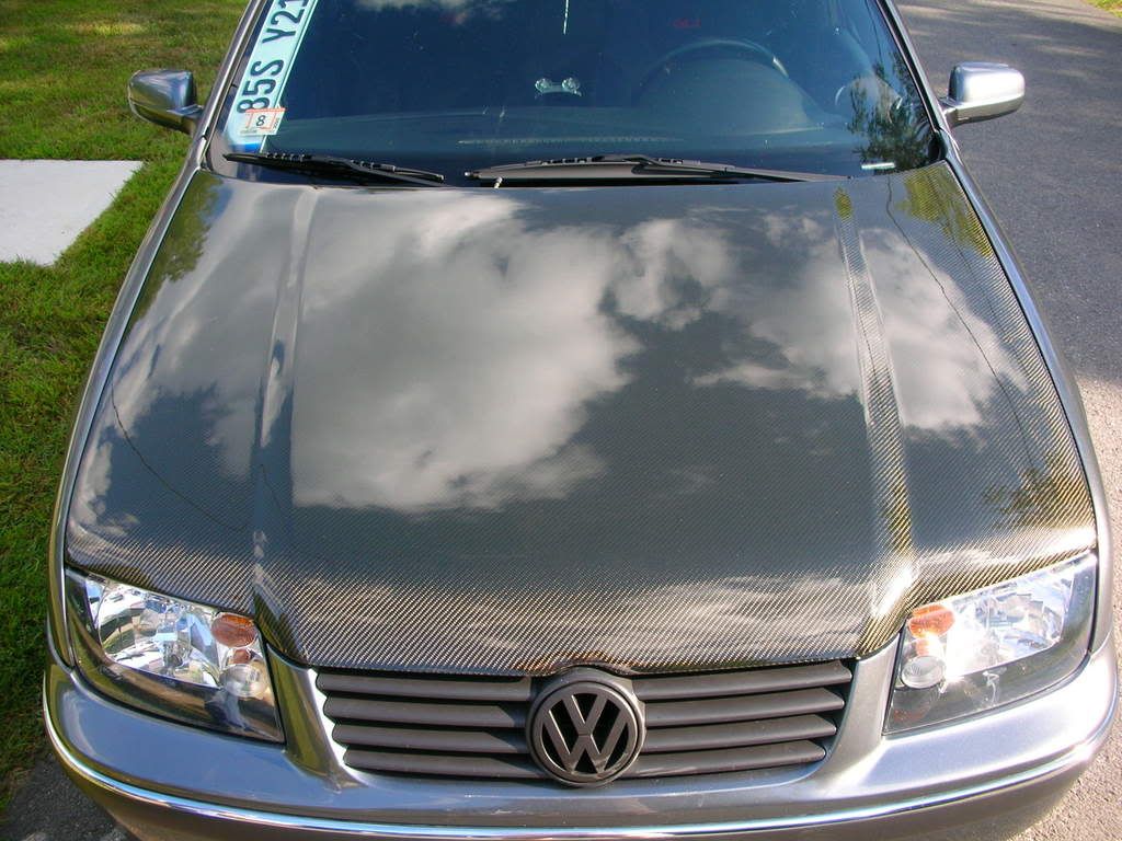 FS Seibon CF Carbon Fiber Hood for Jetta mk4