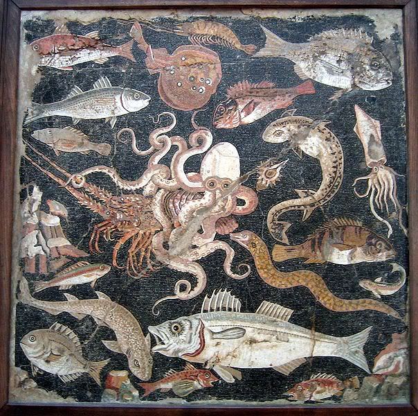 604px-Napoli-museomosaico2.jpg Pietro da Eboli: Balneum Tripergulae picture by orsosognante