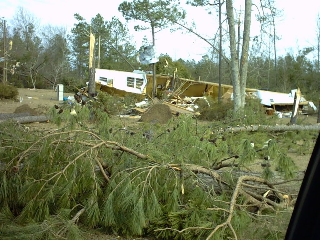 March 1-Tornado damage