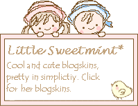 Little Sweetmint* Blogskins