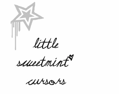 Little Sweetmint* Cursors. Click to go.