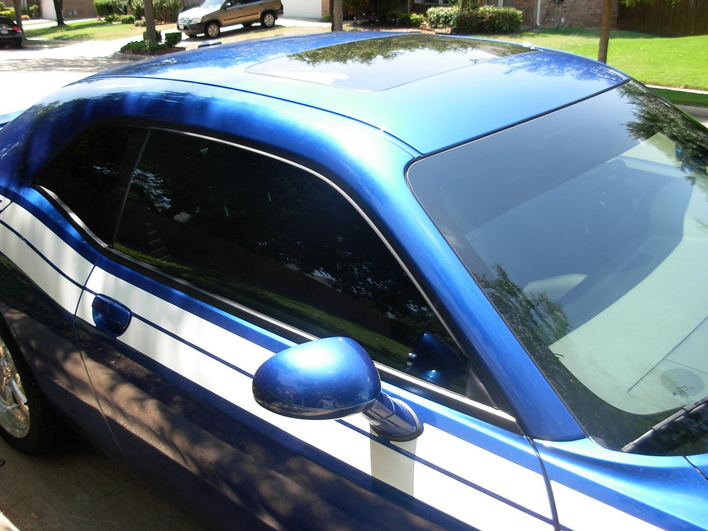 front windshield visor tint