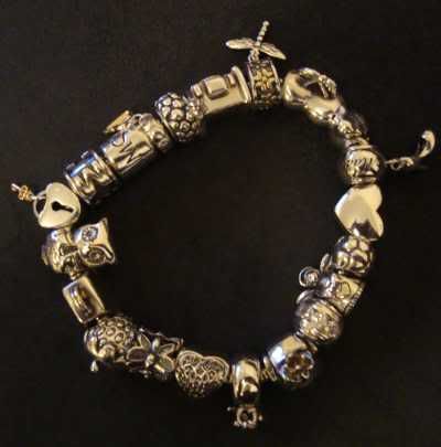 amorica beads. Silver Amorica bracelet
