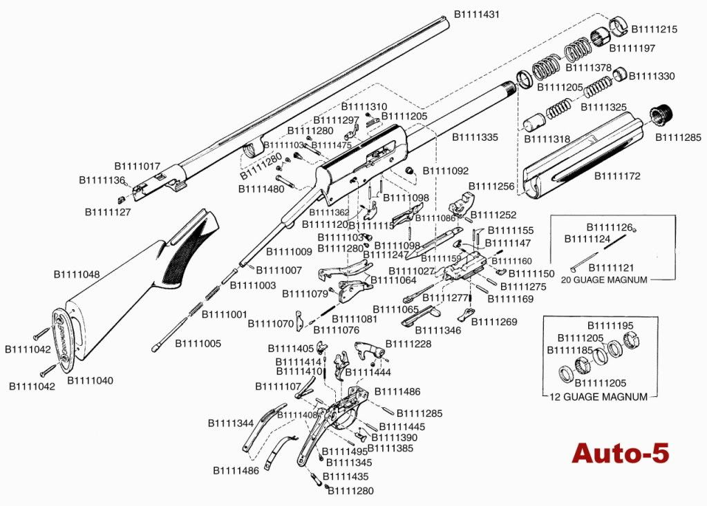 Browning A5 Schematic Photo by bluehilo Photobucket