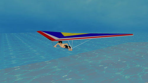 BK Animated Hang Glider