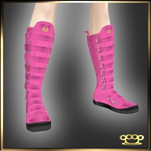 BK Special Boots in Pink