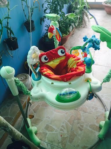 Dọn nhà, thanh lý rất nhiều đồ chơi xịn (USA) cho bé yêu : rào banh, jumperoo,... - 1