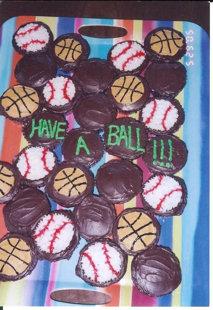 Ball cupcakes Pictures, Images and Photos