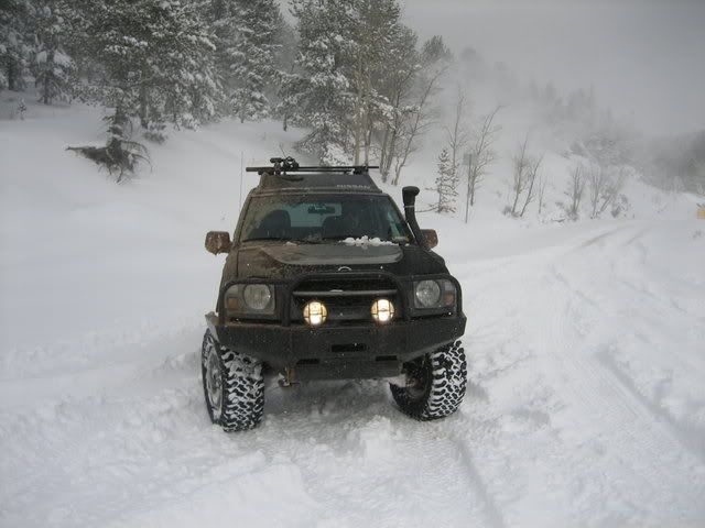 Nissan xterra in snow #8