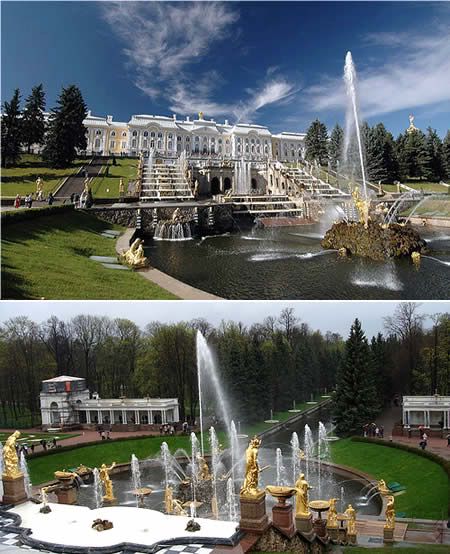 Peterhof Fountain (Saint Petersburg): Di Sepanjang Versailles-nya Rusia