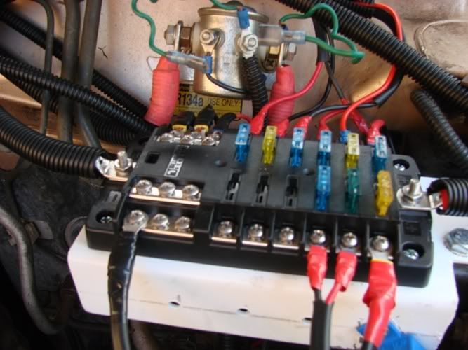 Show us your custom looms, relay/fuse boxes etc ... old buss fuse box 