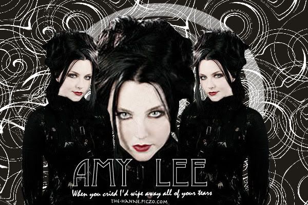 and Amy Lee amy lee off the top of my head That chickie can sing her ass 
