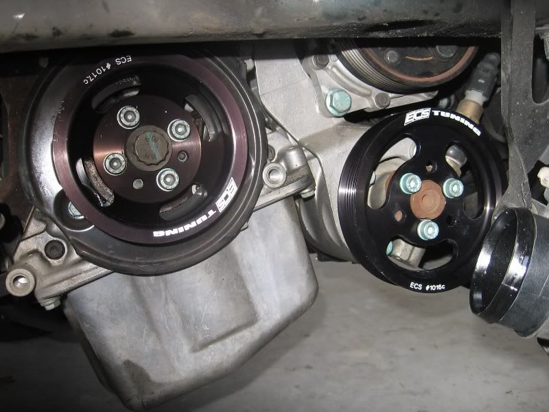 ECS under drive pulleys VW Vortex Volkswagen Forum