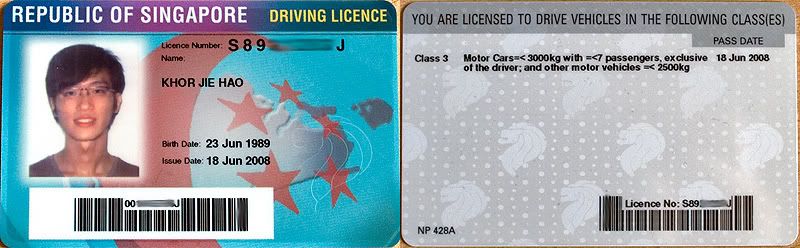 Driving License Singapore