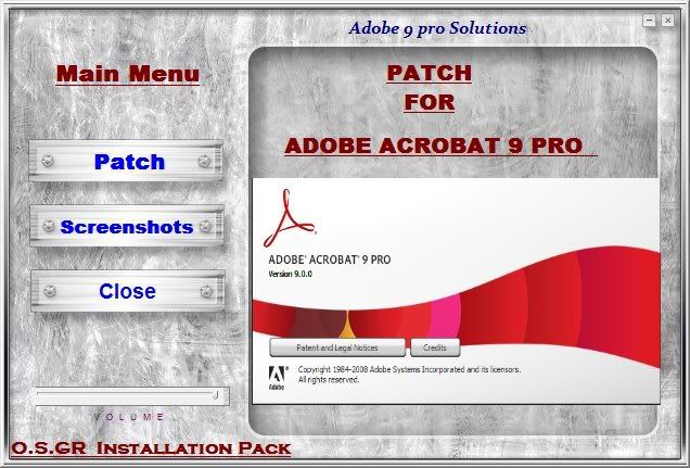 Adobe Acrobat 9 Pro Extended + Serial + Crack