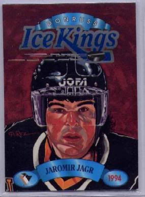 Jaromir Jagr 1993 Donruss Ice Kings 1993