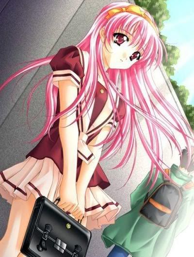 pink-hairedgirl.jpg Anime Pink Haired Girl image by sweet_velvet