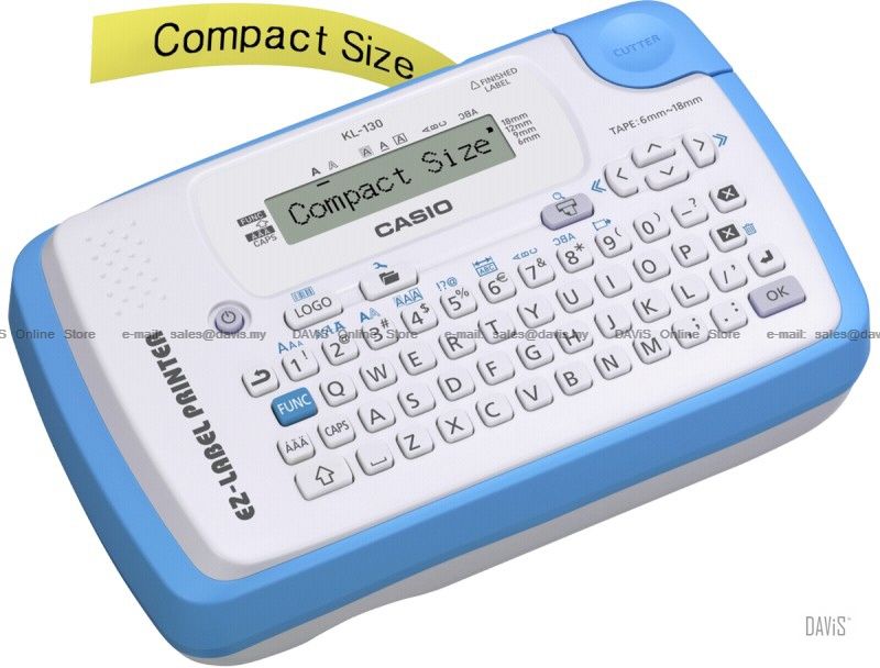 CASIO KL-130 Calculator Label Printe (end 11/4/2021 1:19 PM)
