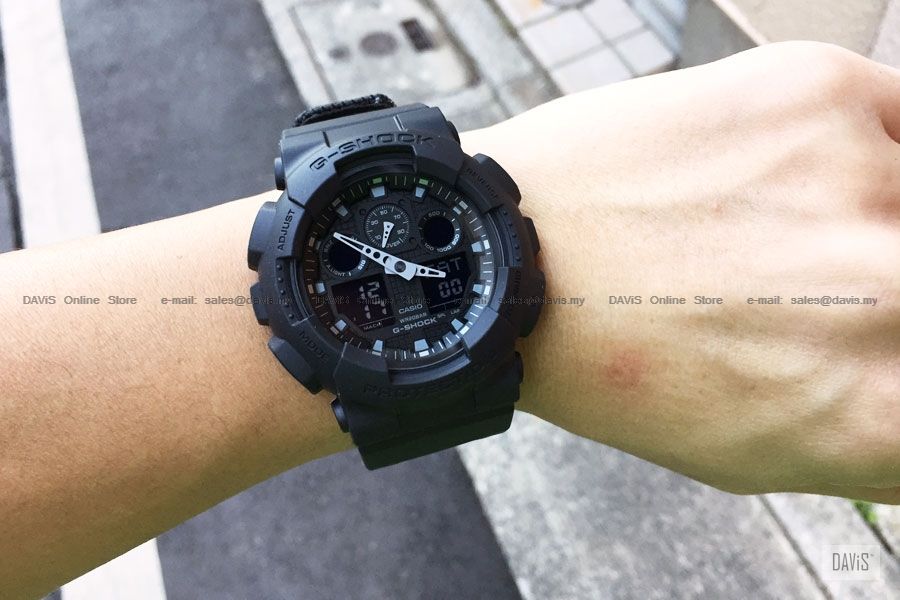 g shock ga100bbn