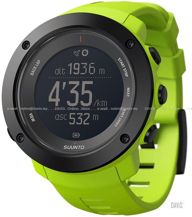 suunto ambit3 vertical lime hr