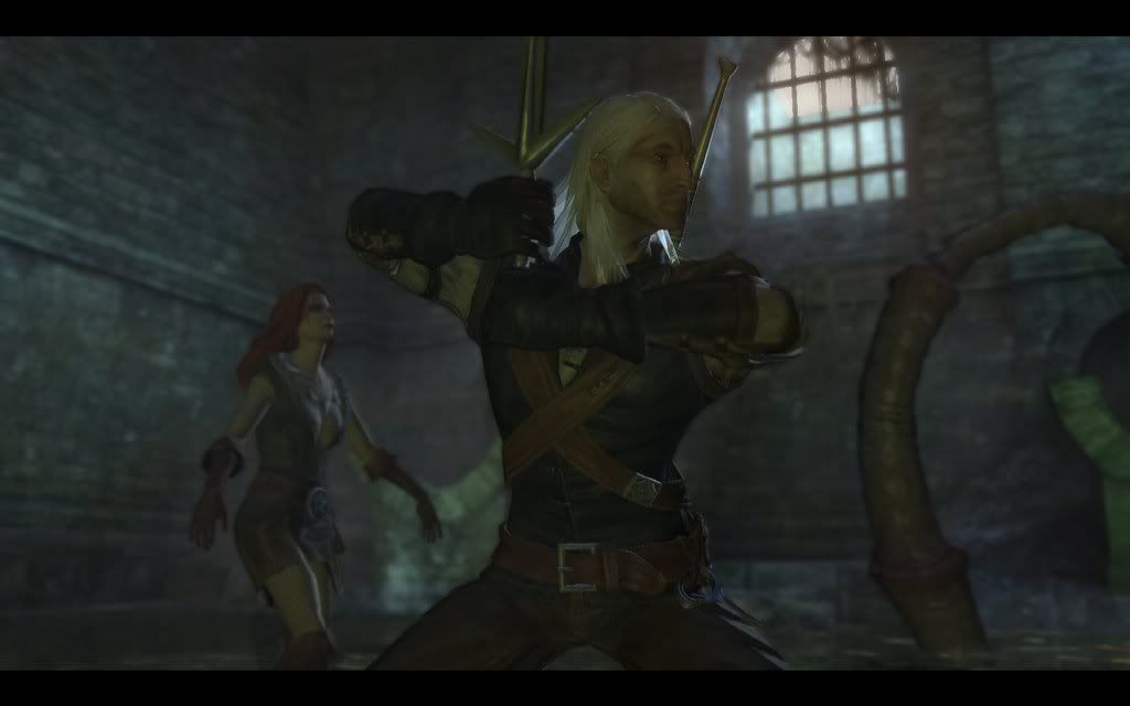 Geralt and Triss