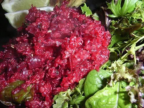 Beetroot Quinoa Tabboleh Pictures, Images and Photos