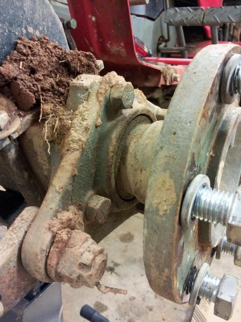 Leaking axle seal on 1601D what's involved in replacement? Yanmar