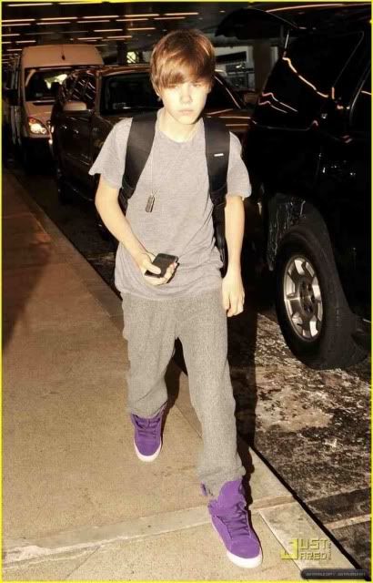 justin bieber purple supra shoes. Did someone mention Bieber ?