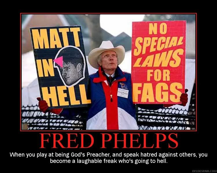 fred phelps family. the Reverend Fred Phelps