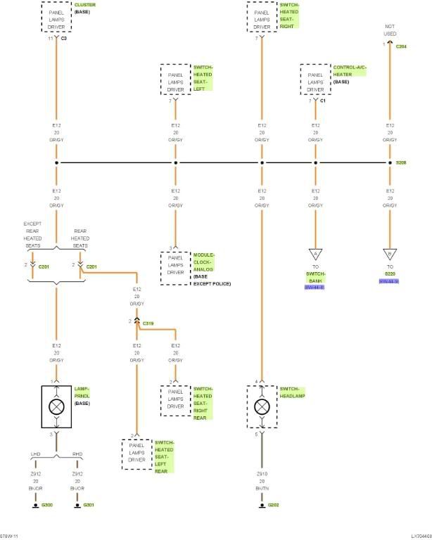 Wiring diagram / schematics for headlights or all electrical for 07 SRT