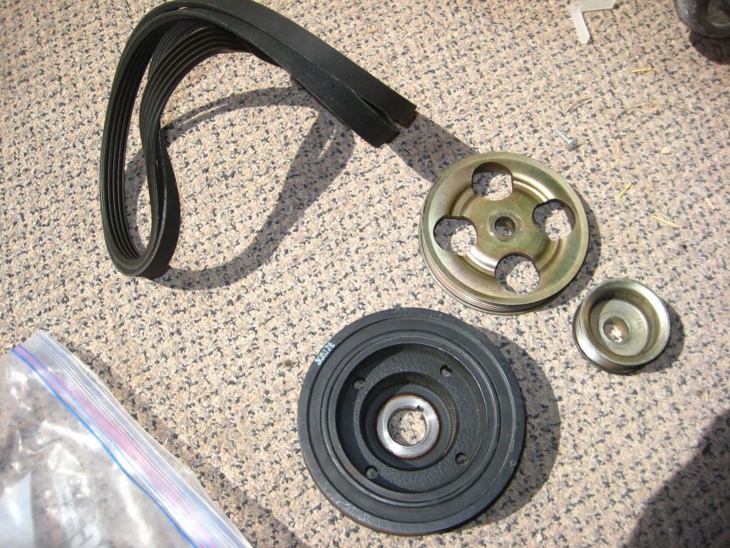 Lightweight Flywheel and Pulleys and the Subaru Boxer CEL