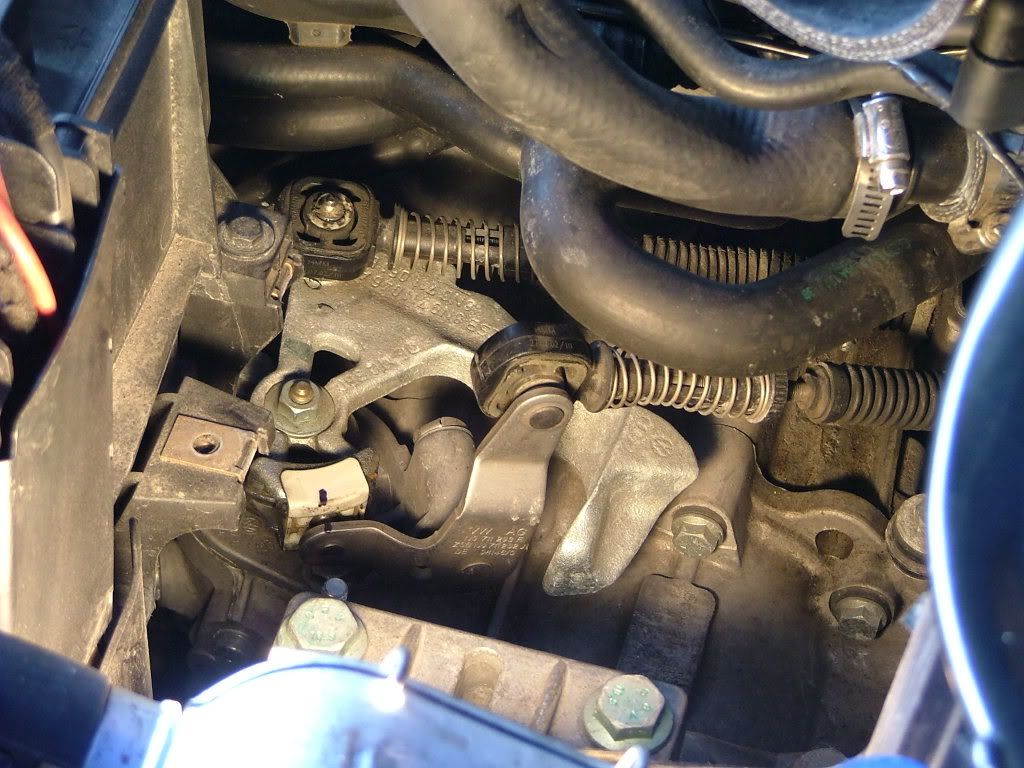 Brass shifter bushings installed VW Vortex Volkswagen Forum