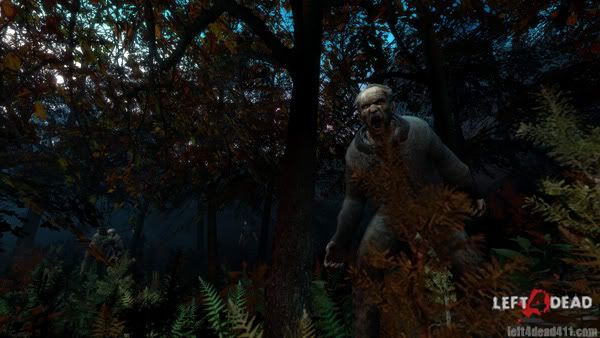 Left 4 Dead Wallpaper - Old man Infected in the forest of Cornfield