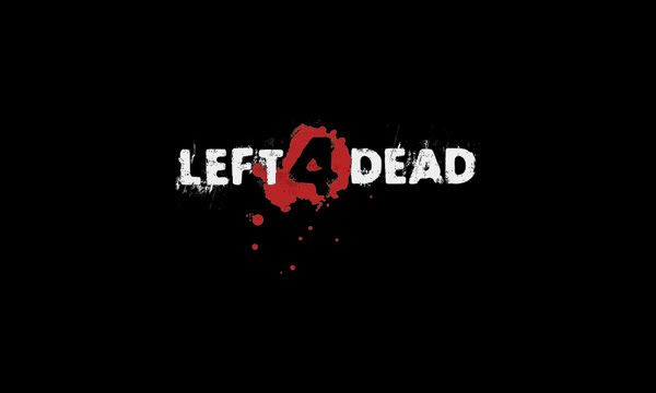 Left 4 Dead Wallpaper - L4D Logo on black