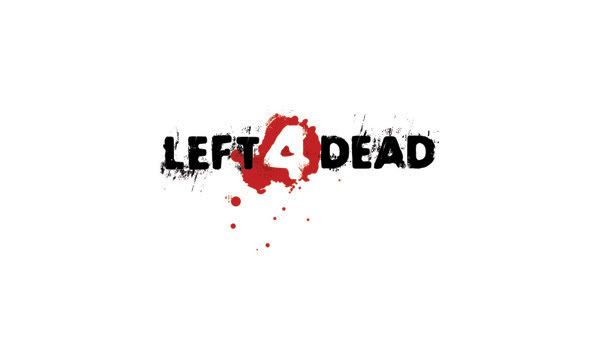 Left 4 Dead Wallpaper - L4D Logo on white