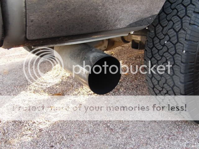 Stock exhaust size for ford diesel pickup #3