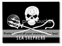 Sea Shepherd (Anti-Whaling) banner