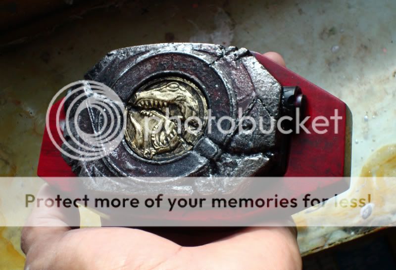 Power Rangers MOVIE RED busted mighty morphin morpher prop  