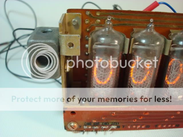 NIXIE TUBE IN 14, 9 pieces. Ukraine. Used.  