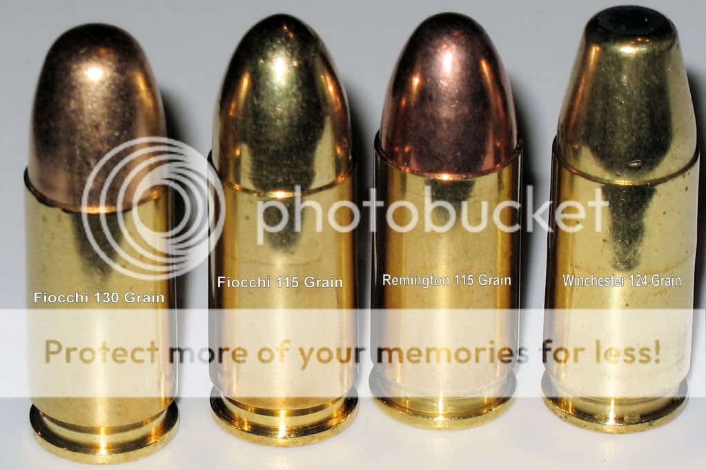9mm ammunition types